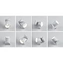 Paulmann Luminaire mural d’extérieur CUFF PIR avec capteur IP44, transparent, blanche 