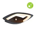 Luminaire mural d’extérieur AKENA PIR avec capteur, favorable aux insectes, résistant à l'air marin IP44, anthrazit 