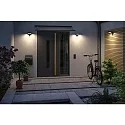 Paulmann solar wall luminaire BOROLA PIR with sensor IP44, anthracite, transparent 