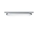 1-Projecteur monophasé URAIL PANEL LOOP LED ovale, commutable, chromé mat 
