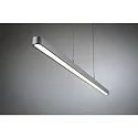 Paulmann Luminaire à suspension URAIL LENTO LED haut bas, chromé mat
