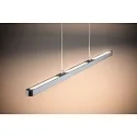 Paulmann Luminaire à suspension URAIL LENTO LED haut bas, chromé mat