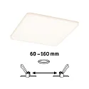 Paulmann LED panel VELUNA VARIFIT LED square, ZigBee controllable, dimmable 18W 1000lm 3000 - 6500K CRI >80