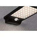 Paulmann Luminaire mural d’extérieur SOLVEIGH LED avec détecteur de mouvement IP44, noir  