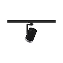 Paulmann Halogène sur rail PRORAIL3 SPOT ASTHENE cylindrique, réglable E27, noir 