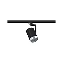 Paulmann Halogène sur rail PRORAIL3 SPOT ASTHENE cylindrique, réglable E27, noir 