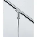 Paulmann Luminaire à suspension URAIL BASIC PENDULUM 2EASY E27, chrome, chromé mat gradable