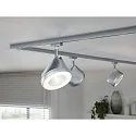 Paulmann Spot URAIL ARENA LED, chrome, chromé mat gradable