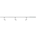 Paulmann Ensemble de luminaires URAIL BARELLI lot de 3 GU10, chrome, chromé mat gradable