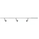 Ensemble de luminaires URAIL COVER lot de 3 GU10, chrome, chromé mat gradable