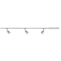 Paulmann Ensemble de luminaires URAIL COVER lot de 3 GU10, chrome, chromé mat gradable