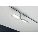 Paulmann Spot URAIL DIPPER LED à 2 flammes, chromé mat, blanche gradable