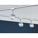 Paulmann Spot URAIL CUBE LED, chrome, chromé mat