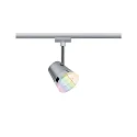 Spot URAIL ZIGBEE CONE RGBW RGBW, contrôlable par ZigBee GU10, chromé mat gradable