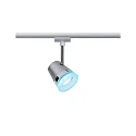 Paulmann Spot URAIL ZIGBEE CONE RGBW RGBW, contrôlable par ZigBee GU10, chromé mat gradable