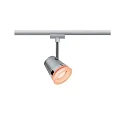 Paulmann Spot URAIL ZIGBEE CONE RGBW RGBW, contrôlable par ZigBee GU10, chromé mat gradable