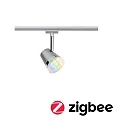 Paulmann Spot URAIL ZIGBEE CONE RGBW RGBW, contrôlable par ZigBee GU10, chromé mat gradable