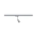 Paulmann Projecteur triphasé PRORAIL3 PURELL GU10, chrome, argent gradable