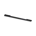 1-phase track cover URAIL, black, transparent
