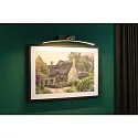 Paulmann Eclairage de tableau BENTO grand, semi-circulaire, inclinable IP20, laiton antique 