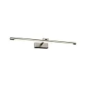 Eclairage de tableau MINGO grand, cylindrique, inclinable IP20, laiton antique 