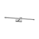 Paulmann Eclairage de tableau MINGO grand, cylindrique, inclinable IP20, aluminium brossé 