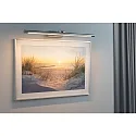 Paulmann Eclairage de tableau MINGO grand, cylindrique, inclinable IP20, aluminium brossé 