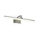 Eclairage de tableau RENAN grand, angulaire, inclinable IP20, laiton antique 