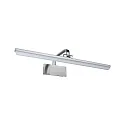 Paulmann Eclairage de tableau RENAN grand, angulaire, inclinable IP20, aluminium brossé 