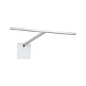 Paulmann Eclairage de tableau XANA, aluminium brossé gradable