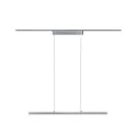 Paulmann Luminaire à suspension monophasé URAIL ZIGBEE LENTO Tunable White, contrôlable par ZigBee LED IP20, chromé mat gradable