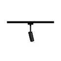 Paulmann 1-phase spot URAIL TUBO LED IP20, black matt dimmable