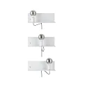 Luminaire mural DEVARA E27 IP20