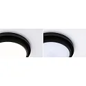 Paulmann Luminaire de plafond MALIK IP20, mat, noir gradable