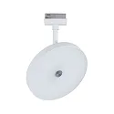 Paulmann 1-Projecteur monophasé HILDOR URail IP20, mat, blanche gradable