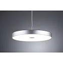 Paulmann 1- Luminaire à suspension monophasé HILDOR URail IP20, chromé mat gradable