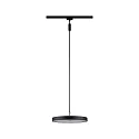 Paulmann 1- Luminaire à suspension monophasé HILDOR URail IP20, noir mat gradable