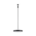Paulmann 1- Luminaire à suspension monophasé HILDOR URail IP20, noir mat gradable