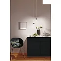 Paulmann 1- Luminaire à suspension monophasé URAIL CAPSULE II, gradable