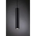 Halogène sur rail URAIL CATALEJO cylindrique GU10, noir mat