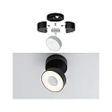 Paulmann canopy URAIL SINGLE SPOT BASE, black