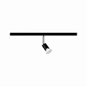 Paulmann Spot URAIL PURE II rotatif, inclinable GU10, noir mat gradable