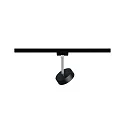 Paulmann Spot URAIL CIRCLE rotatif, inclinable, chrome, noir mat