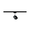 Paulmann Spot URAIL CUBE LED, chrome, noir mat