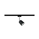 Paulmann Spot URAIL COVER rotatif, inclinable GU10, chrome, noir mat gradable
