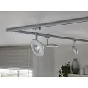 Paulmann Spot URAIL SPHERE, chrome, chromé mat gradable