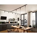 Paulmann Spot URAIL TUBO LED rotatif, inclinable, chrome, noir mat 