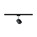 Paulmann Spot URAIL CUBE LED, chrome, noir mat