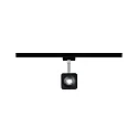 Paulmann Spot URAIL CUBE LED, chrome, noir mat