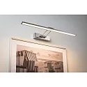 Paulmann Eclairage de tableau GALERIA BEAM SIXTY LED avec bras articulé, inclinable, chrome 